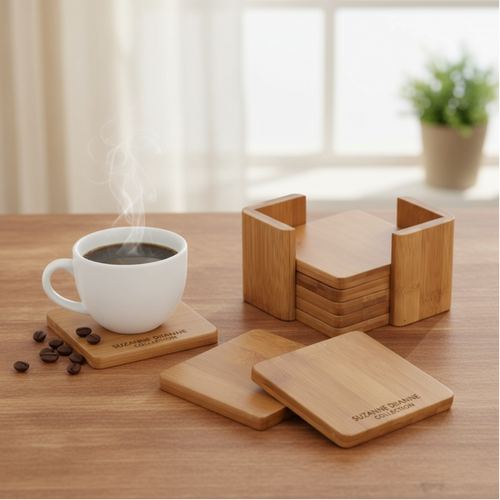 Square Bamboo Coaster