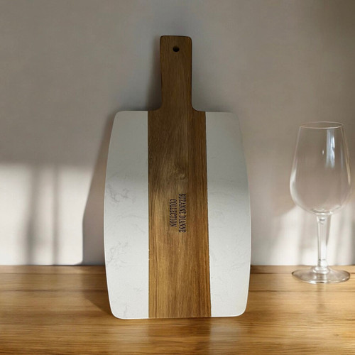 ACACIA WOOD CHARCUTERIE BOARD