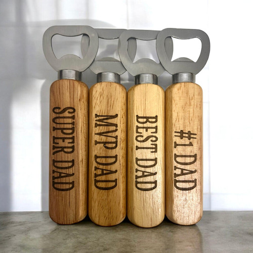 Wooden Handle Bottle Opener