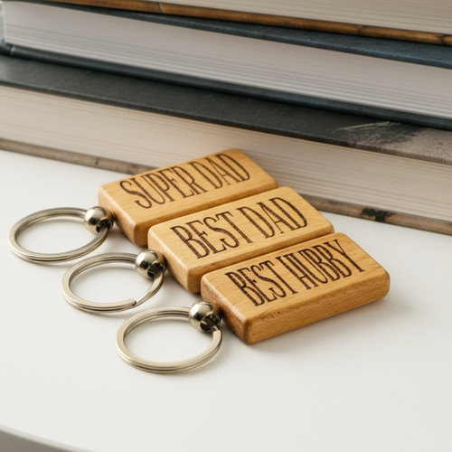 Wooden Keychains
