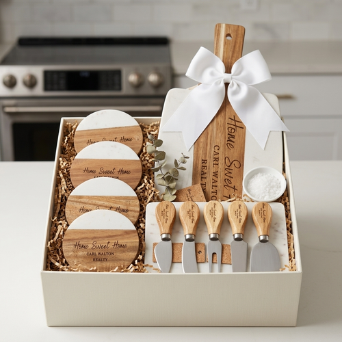 14PCS Personalized Realtors Welcome Home Gift Box