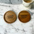 Suzanne Dianne Collection – SET OF 2 Signature Wooden Coasters - (50 PCS MIN)