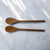 2PCS BEECHWOOD WOODEN SPOON