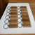 PERSONALIZED WOODEN KEYCHAIN