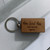 PERSONALIZED WOODEN KEYCHAIN SOUVENIR