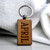 BIRTH MONTH WOODEN KEYCHAIN