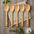 BAMBOO WOODEN COOKING SPOONS