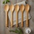 12" BAMBOO WOODEN SPOONS for Restaurants