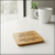 Square Bamboo Coaster for Restaurant & Cafes