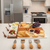 Marble Charcuterie Board with Knife Set and coasters