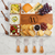 Marble Charcuterie Board with Knife Set and coasters