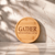 ROUND BAMBOO WOOD COASTER