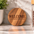 ROUND ACACIA WOOD COASTER