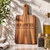 ACACIA WOOD CHARCUTERIE BOARD