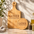 BAMBOO CHARCUTERIE BOARD & COASTER.