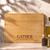 NATURAL BAMBOO CUTTING & CHARCUTERIE BOARD|