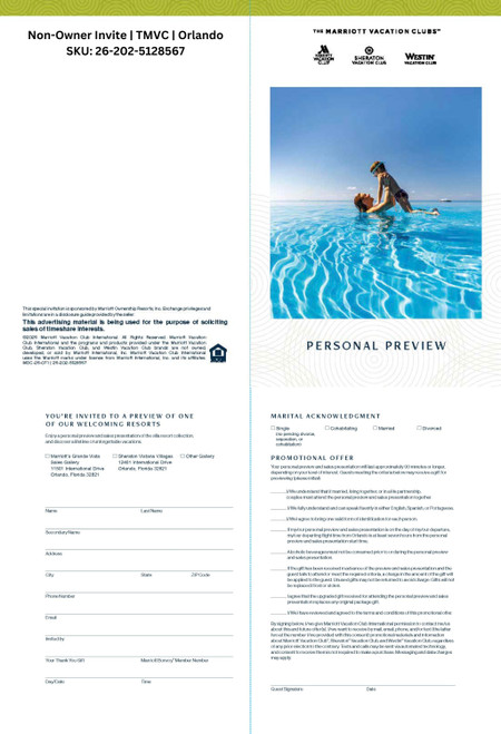 Non-Owner Invite - TMVC - Orlando