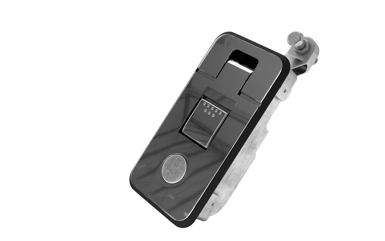 Compression Lock Large Chrome 512 Key