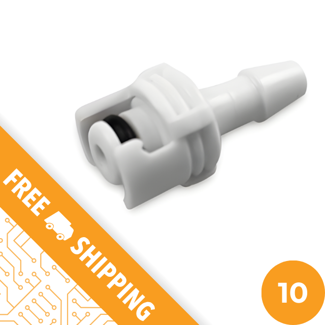 Twist-lock Blood Pressure Connector with 5.8mm barb hose fitting