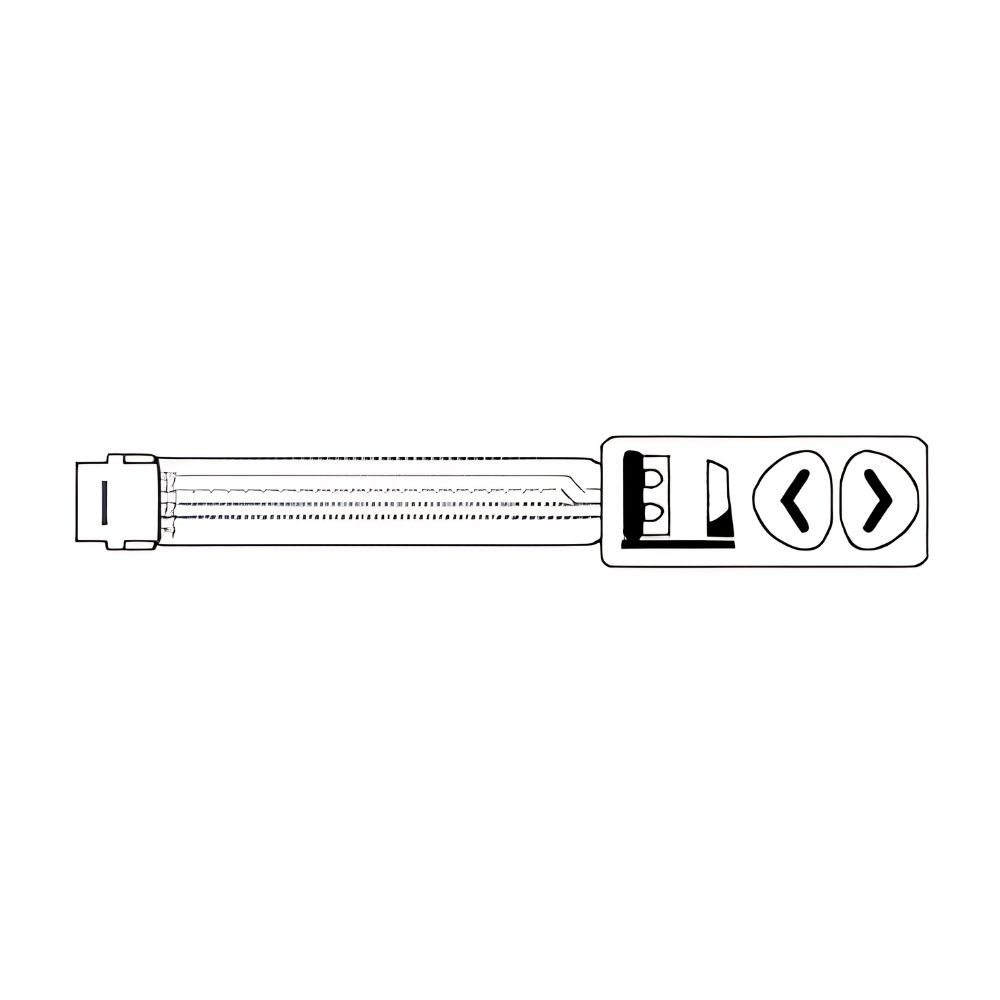 GE Healthcare Giraffe® Canopy Lift Membrane Switch, East (Left)