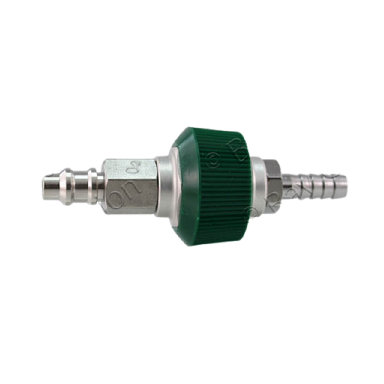 Puritan Male Quick-Connect x 1/4" Hose Barb, O2