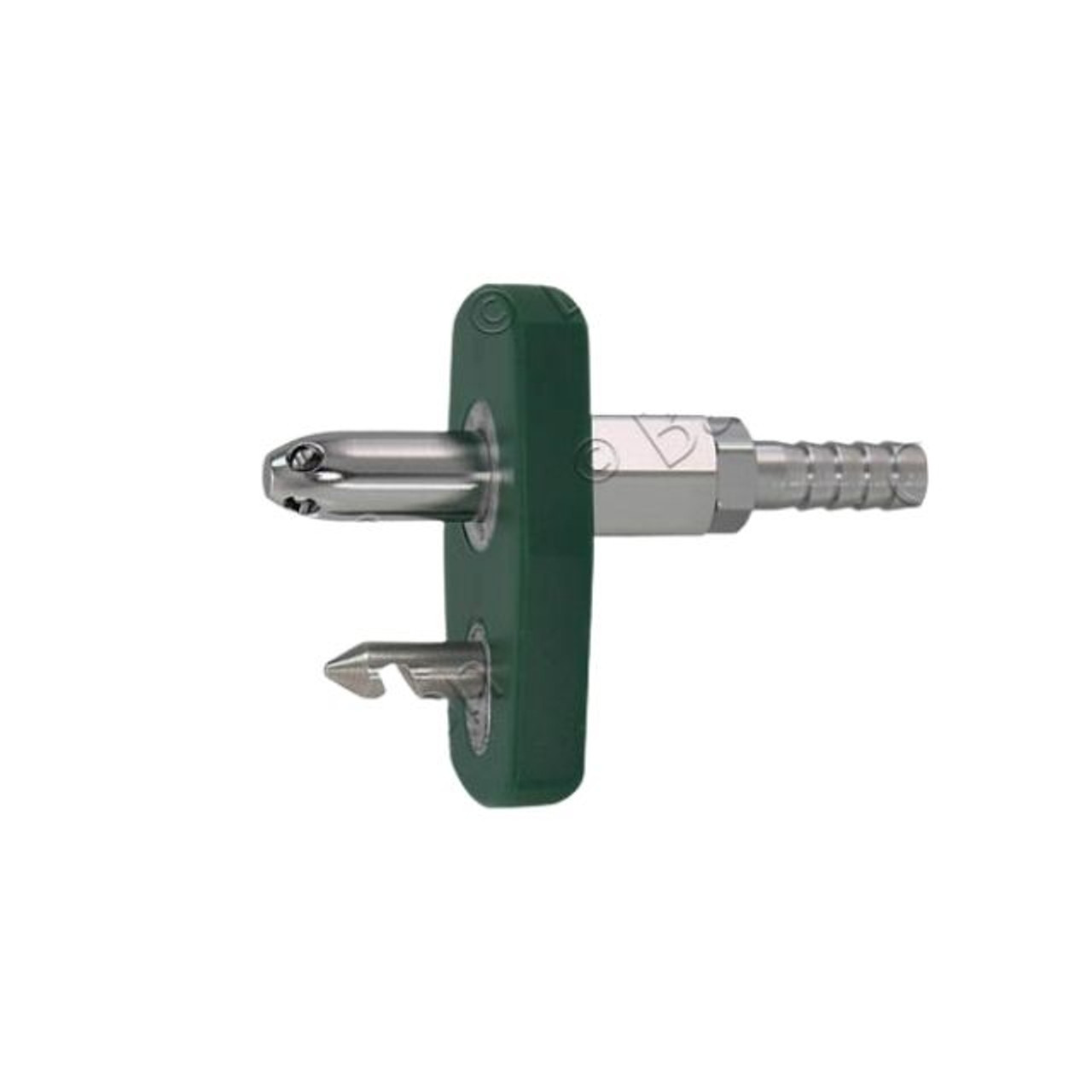 Chemetron Male Quick-Connect x 1/4" Hose Barb, O2
