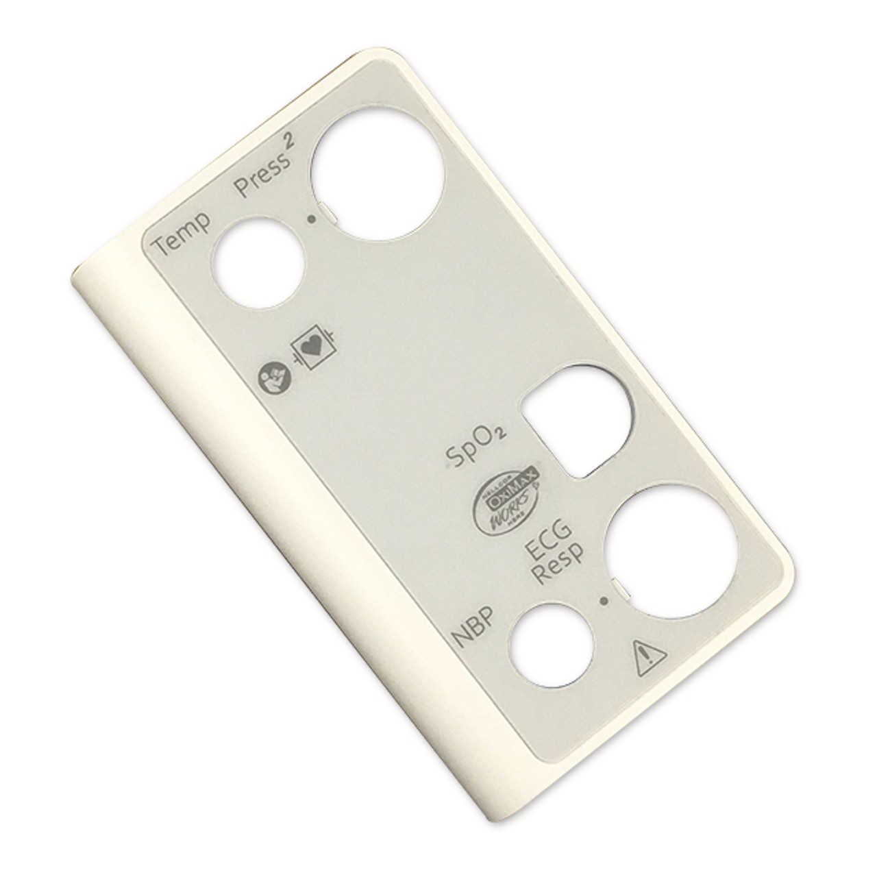 Front Bezel with Texture Temp/IBP/Oximax SPO2/ECG Resp/NBP 4535646227601
Compatible with Philips 867036 MMX Module