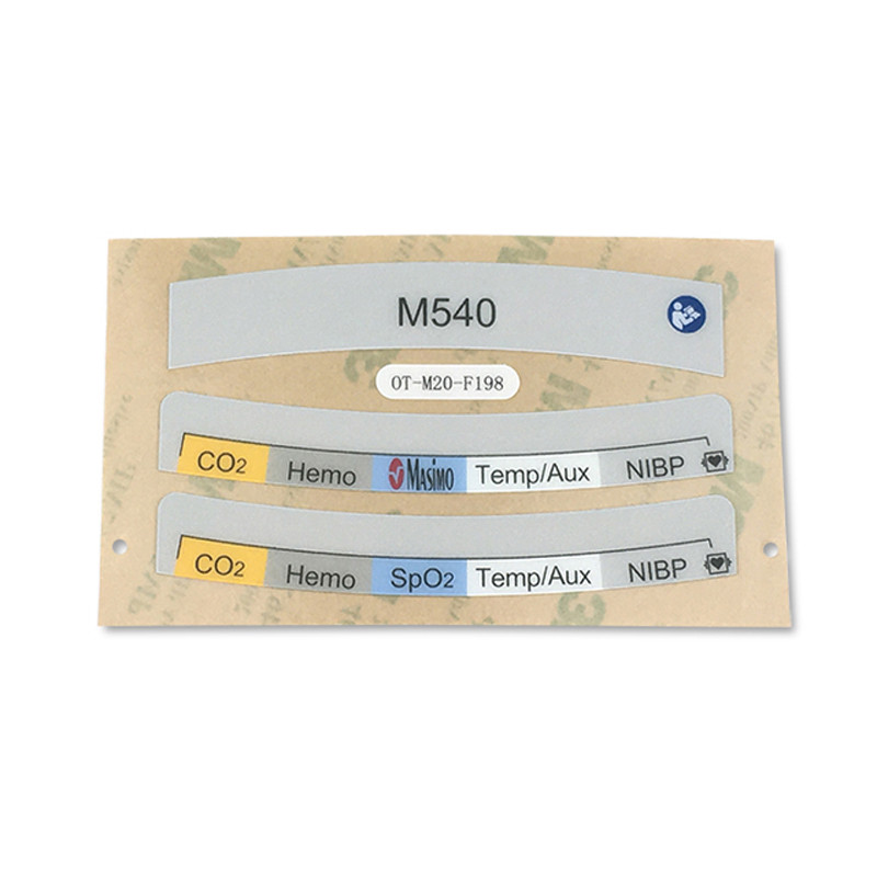 Compatible Model Label and Functional Label (alternative to Draeger, used for Infinity M540)