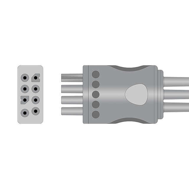 Nihon Kohden ECG Leadwire Connection