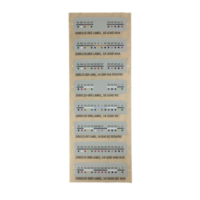 Cam Connect 14 Leadwire Indication Label - 2090125-001