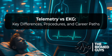 Telemetry vs EKG: Key Differences, Procedures, and Career Paths