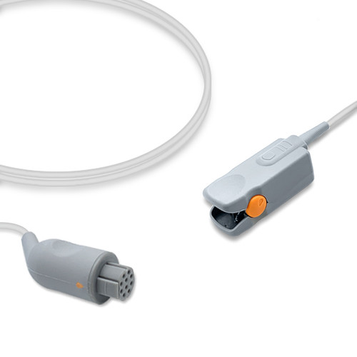 Compatible Adult Finger Clip Datex Ohmeda SpO2 Sensor (alternative to Datex Ohmeda OXY-F4-N)