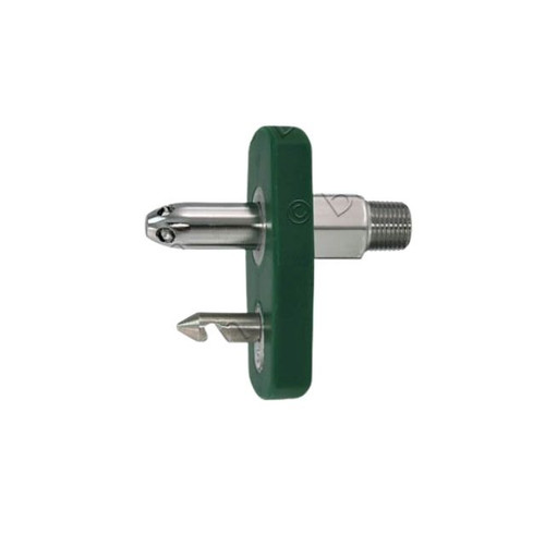 Chemetron Male Quick-Connect x 1/8" NPT Male, O2