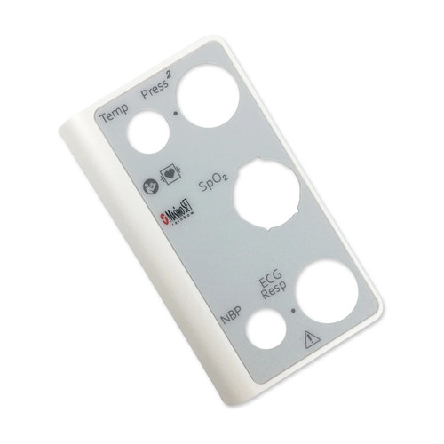 Front Bezel with Texture Temp/IBP/Masimo SET SpO2/ECG Resp/NBP 453564627641
Compatible with Philips 867036 MMX Module
