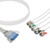 ECG Telemetry Leadwire Cable 5-Lead Pinch/Grabber - 989803152051