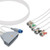 ECG Telemetry Leadwire Cable 5-Lead Pinch/Grabber w/ SpO2 - 989803171851