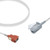 SpO2 Adapter Cable Red MNC(>Nellcor)