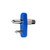 Chemetron Male Quick-Connect x 1/8" NPT Male, N2O