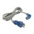 Hospital Grade Power Cord, 8 ft, 10A/18AWG, Up Angle