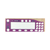 Compatible EP-MFP Purple Faceplate (alternative to ICU Medical, used for Smiths Medical Medfusion 3500)