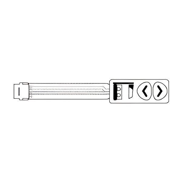 GE Healthcare Giraffe® Canopy Lift Membrane Switch, West (Right)