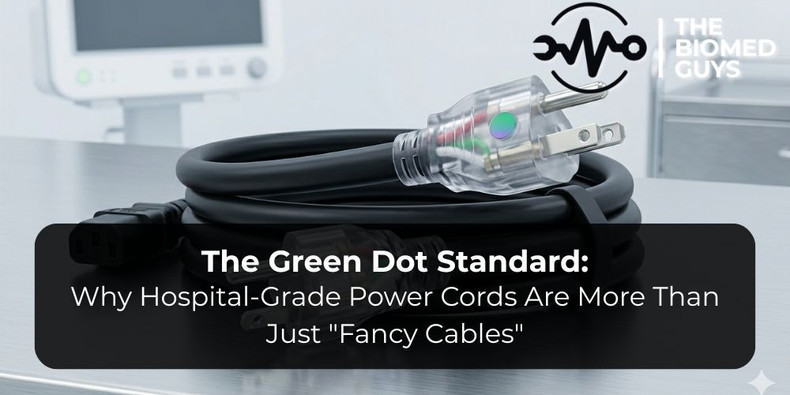 Understanding Hospital-Grade Power Cords: More Than Just a Green Dot 