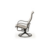 Shoreline High Back Swivel Tilt Sling Dining Chair