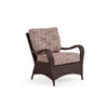 Kokomo Outdoor Wicker Club Chair in Tortoise Shell