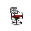 Charleston Outdoor Cast Aluminum Swivel Tilt Dining Arm Chair