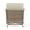 Garden Terrace Outdoor Wicker Spring Chair With Cushions