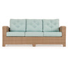 Kokomo Outdoor Wicker Sofa in Oyster Grey