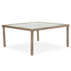 Kokomo 62" Square Patio Dining Table in Oyster Grey