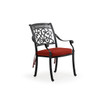 Charleston Outdoor Aluminum Dining Chair with Cushion