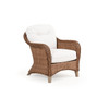 Sanibel Outdoor Wicker Club Chair in Nutmeg